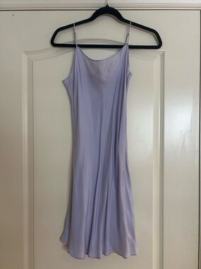 J Crew Lilac Slip Dress - Spaghetti Strap Midi